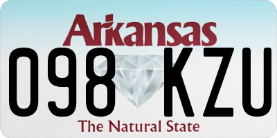 AR license plate 098KZU