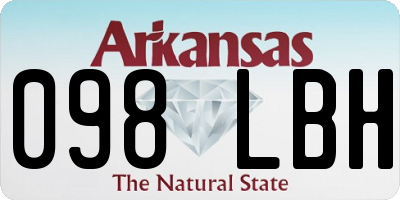 AR license plate 098LBH
