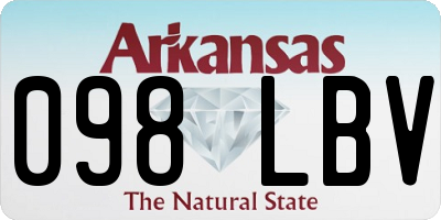AR license plate 098LBV