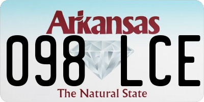 AR license plate 098LCE