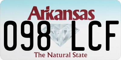 AR license plate 098LCF