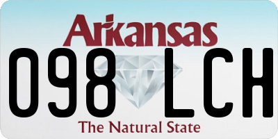 AR license plate 098LCH