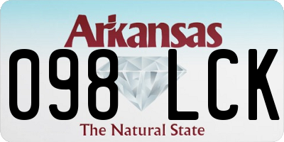 AR license plate 098LCK