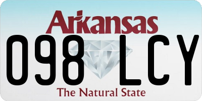 AR license plate 098LCY