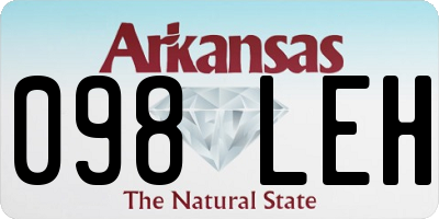AR license plate 098LEH