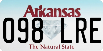 AR license plate 098LRE