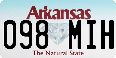 AR license plate 098MIH