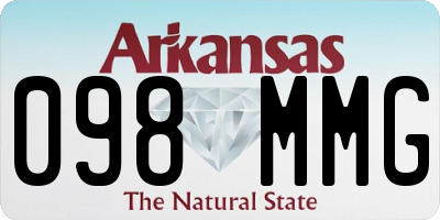 AR license plate 098MMG