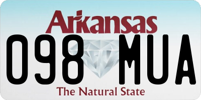 AR license plate 098MUA