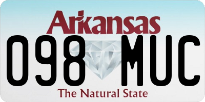 AR license plate 098MUC