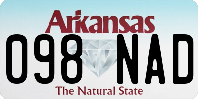 AR license plate 098NAD