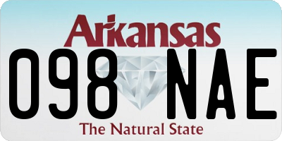 AR license plate 098NAE
