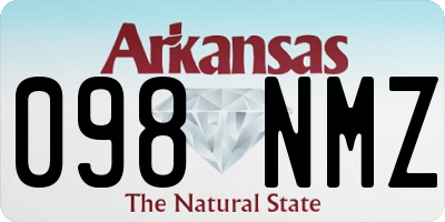 AR license plate 098NMZ