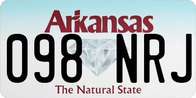 AR license plate 098NRJ