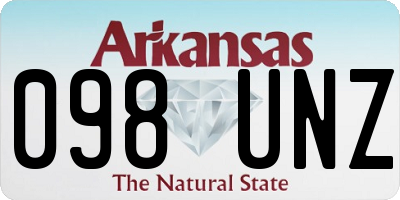 AR license plate 098UNZ