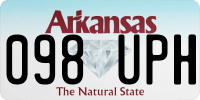 AR license plate 098UPH