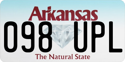 AR license plate 098UPL