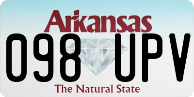 AR license plate 098UPV