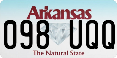 AR license plate 098UQQ