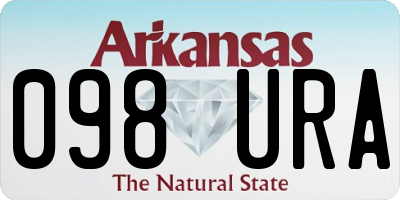 AR license plate 098URA