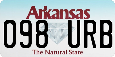 AR license plate 098URB