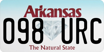 AR license plate 098URC