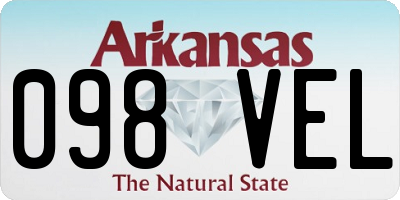AR license plate 098VEL