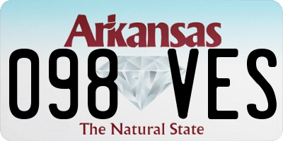 AR license plate 098VES