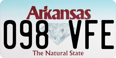AR license plate 098VFE