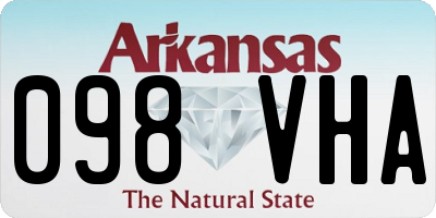 AR license plate 098VHA