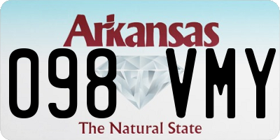 AR license plate 098VMY
