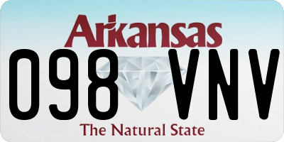 AR license plate 098VNV