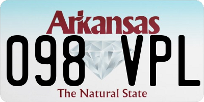 AR license plate 098VPL