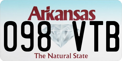 AR license plate 098VTB