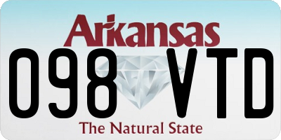 AR license plate 098VTD