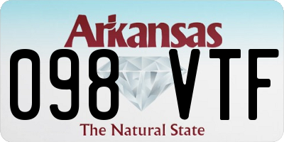 AR license plate 098VTF