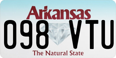 AR license plate 098VTU