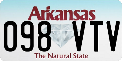 AR license plate 098VTV