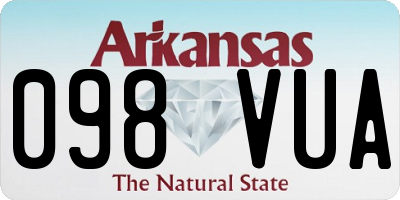AR license plate 098VUA