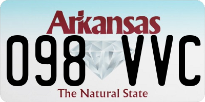 AR license plate 098VVC