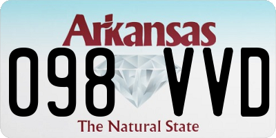 AR license plate 098VVD