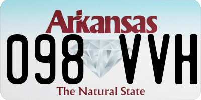 AR license plate 098VVH