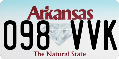 AR license plate 098VVK