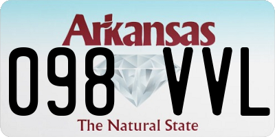 AR license plate 098VVL