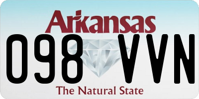 AR license plate 098VVN