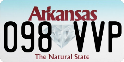 AR license plate 098VVP
