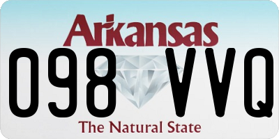 AR license plate 098VVQ