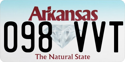 AR license plate 098VVT