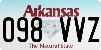 AR license plate 098VVZ