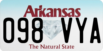 AR license plate 098VYA